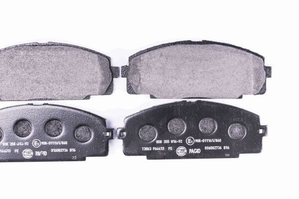 Stabdžių trinkelių rinkinys, diskinis stabdys HELLA PAGID 8DB 355 016-921