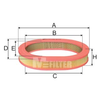 Oro filtras MFILTER A 285