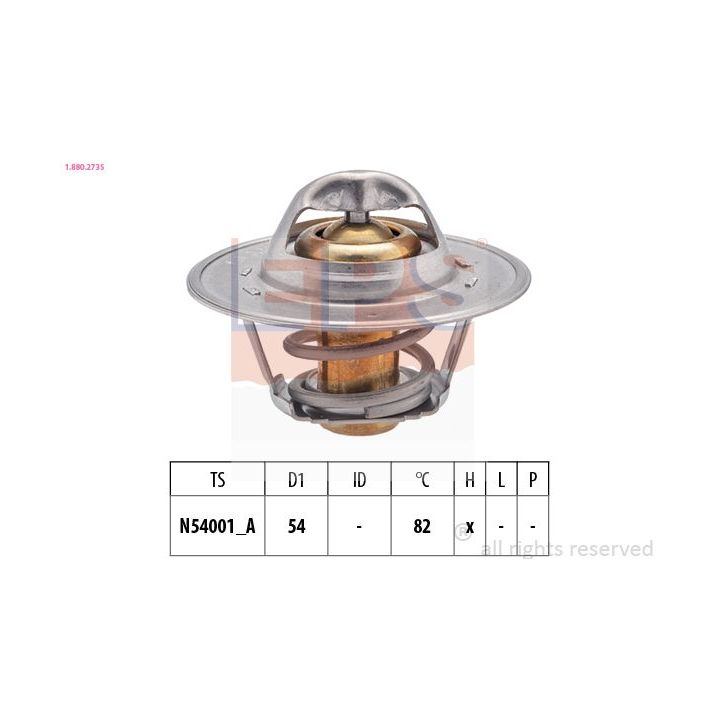 Termostatas, aušinimo skystis EPS 1.880.273S