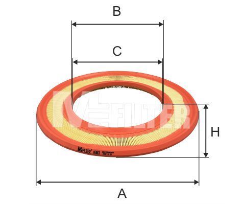 Oro filtras MFILTER A 383