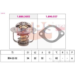 Termostatas, aušinimo skystis EPS 1.880.305