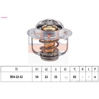 Termostatas, aušinimo skystis EPS 1.880.305S
