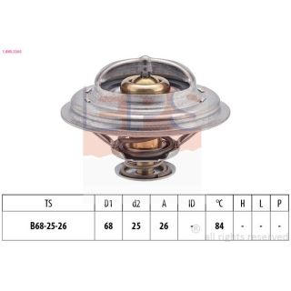 Termostatas, aušinimo skystis EPS 1.880.326S