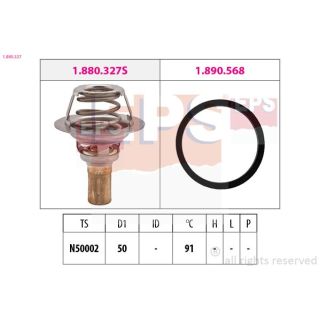 Termostatas, aušinimo skystis EPS 1.880.327