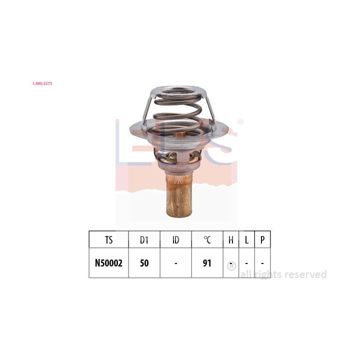 Termostatas, aušinimo skystis EPS 1.880.327S