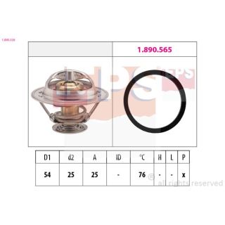 Termostatas, aušinimo skystis EPS 1.880.328