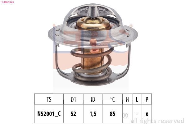 Termostatas, aušinimo skystis EPS 1.880.354S