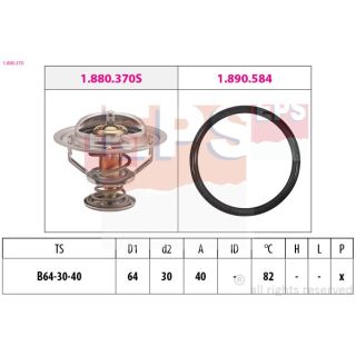 Termostatas, aušinimo skystis EPS 1.880.370