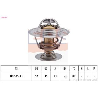 Termostatas, aušinimo skystis EPS 1.880.394S