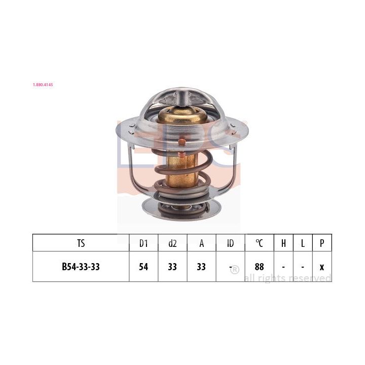 Termostatas, aušinimo skystis EPS 1.880.414S