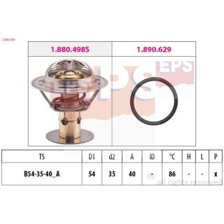 Termostatas, aušinimo skystis EPS 1.880.498