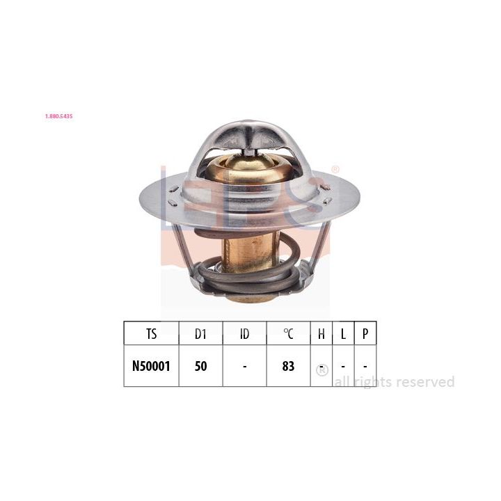 Termostatas, aušinimo skystis EPS 1.880.543S