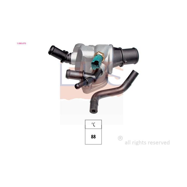 Termostatas, aušinimo skystis EPS 1.880.670