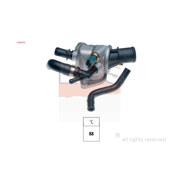 Termostatas, aušinimo skystis EPS 1.880.675