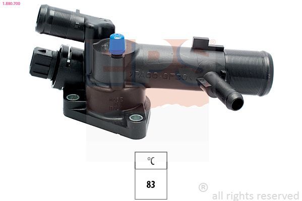Termostatas, aušinimo skystis EPS 1.880.700