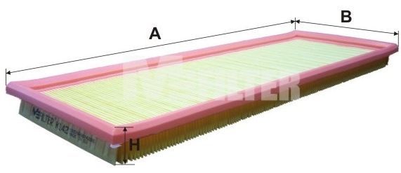 Oro filtras MFILTER K 142