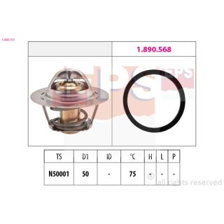 Termostatas, aušinimo skystis EPS 1.880.721