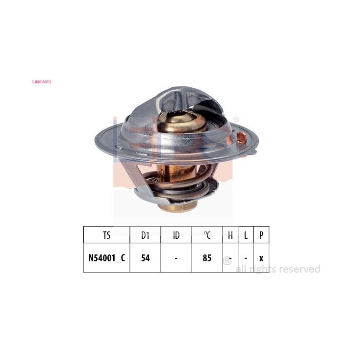 Termostatas, aušinimo skystis EPS 1.880.801S