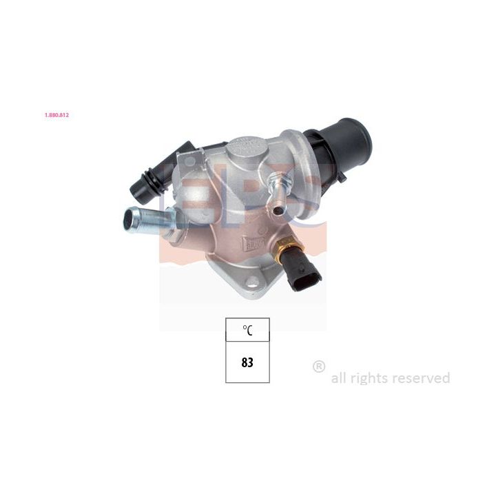 Termostatas, aušinimo skystis EPS 1.880.812