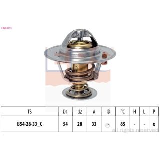 Termostatas, aušinimo skystis EPS 1.880.837S