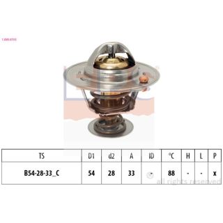 Termostatas, aušinimo skystis EPS 1.880.870S
