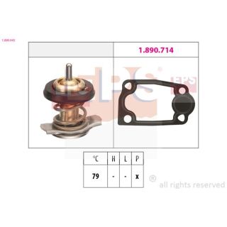 Termostatas, aušinimo skystis EPS 1.880.942