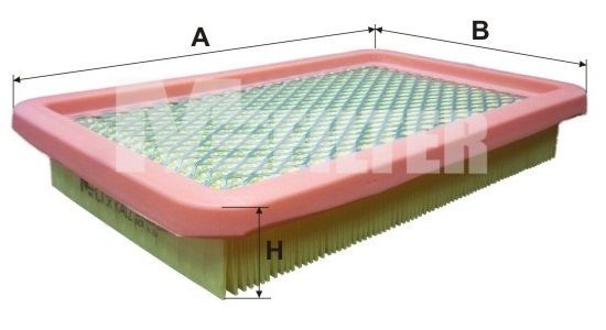 Oro filtras MFILTER K 412