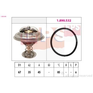 Termostatas, aušinimo skystis EPS 1.880.989