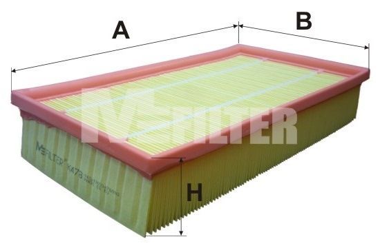 Oro filtras MFILTER K 478