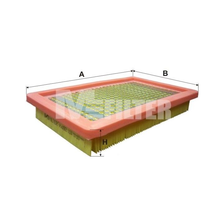 Oro filtras MFILTER K 482