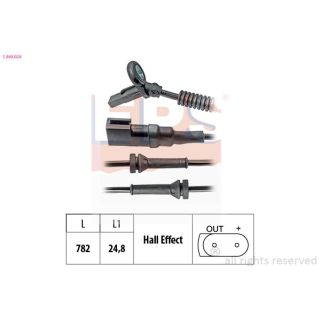 Jutiklis, rato greitis EPS 1.960.024