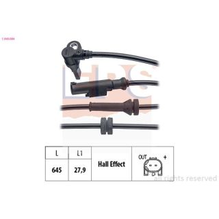 Jutiklis, rato greitis EPS 1.960.086