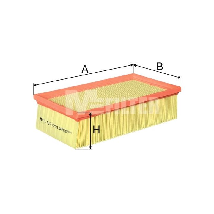 Oro filtras MFILTER K 701