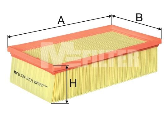 Oro filtras MFILTER K 701