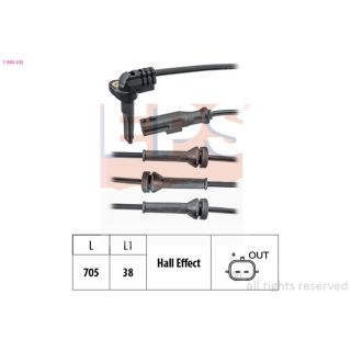 Jutiklis, rato greitis EPS 1.960.102