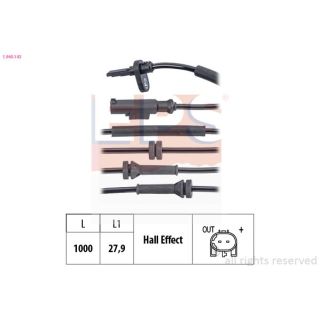 Jutiklis, rato greitis EPS 1.960.143