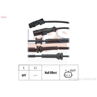 Jutiklis, rato greitis EPS 1.960.147