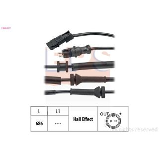 Jutiklis, rato greitis EPS 1.960.157