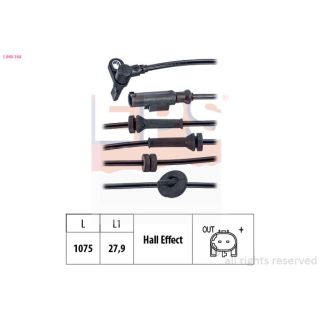 Jutiklis, rato greitis EPS 1.960.164