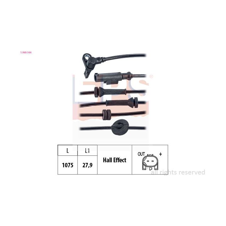 Jutiklis, rato greitis EPS 1.960.164