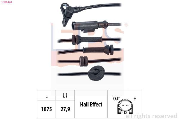 Jutiklis, rato greitis EPS 1.960.164