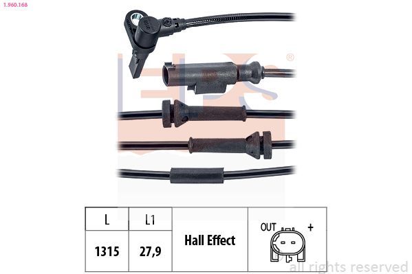 Jutiklis, rato greitis EPS 1.960.168