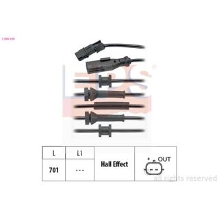 Jutiklis, rato greitis EPS 1.960.169