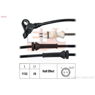 Jutiklis, rato greitis EPS 1.960.198