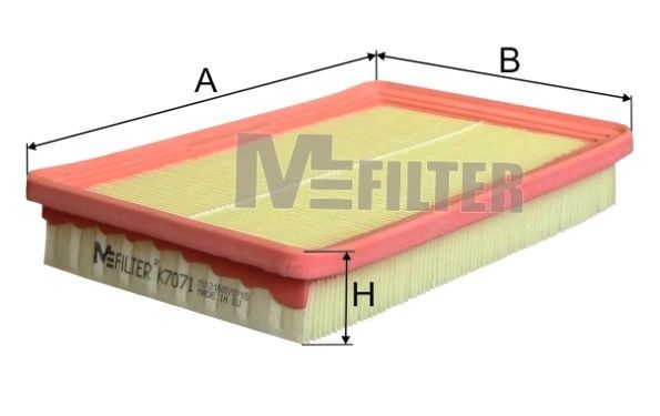 Oro filtras MFILTER K 7071