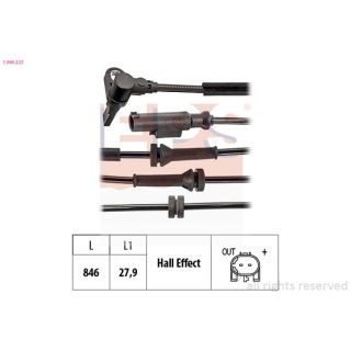 Jutiklis, rato greitis EPS 1.960.223