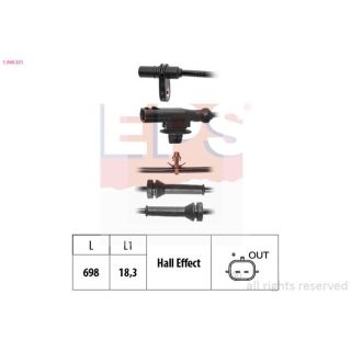 Jutiklis, rato greitis EPS 1.960.251