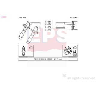 Uždegimo laido komplektas EPS 1.499.061