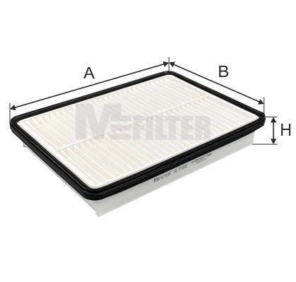Oro filtras MFILTER K 7150