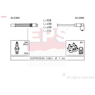 Uždegimo laido komplektas EPS 1.499.229
